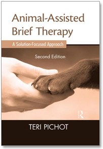 Book cover: Animal Assisted Brief Therapy 2nd edition by Teri Pichot